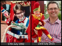 Punch and Judy Professor Paul Temple