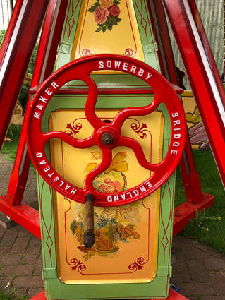 Vintage Halstead Childrens Fairground Carousel For Hire Paul Temple Entertainments